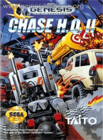 Cover Chase HQ II for Genesis - Mega Drive